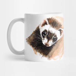 Ferret portrait Mug